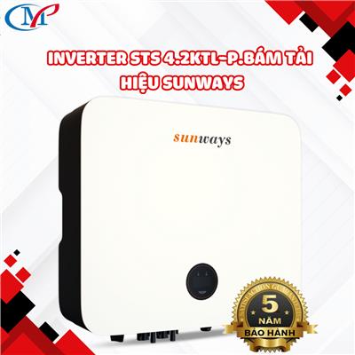 INVERTER STS 4.2KTL-P.bám tải. Hiệu SUNWAYS.